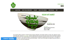 Desktop Screenshot of orlandopotteryfestival.org